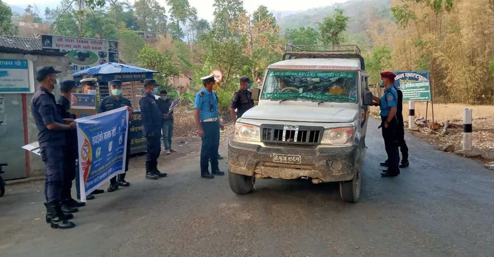 निषेध आदेश उल्लंघन गर्ने साढे ३ हजार सवारी साधन प्रहरीको नियन्त्रणमा