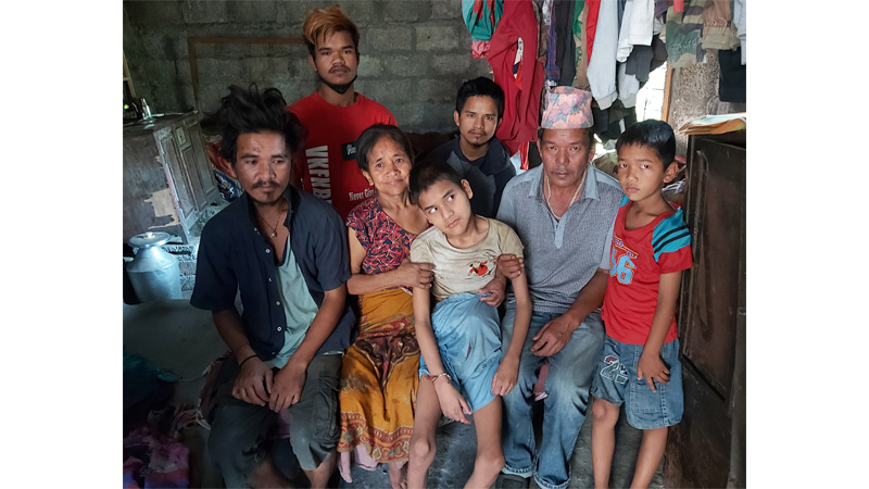 अपाङ्गता परिवारमा रोगभन्दा भोकको चिन्ता