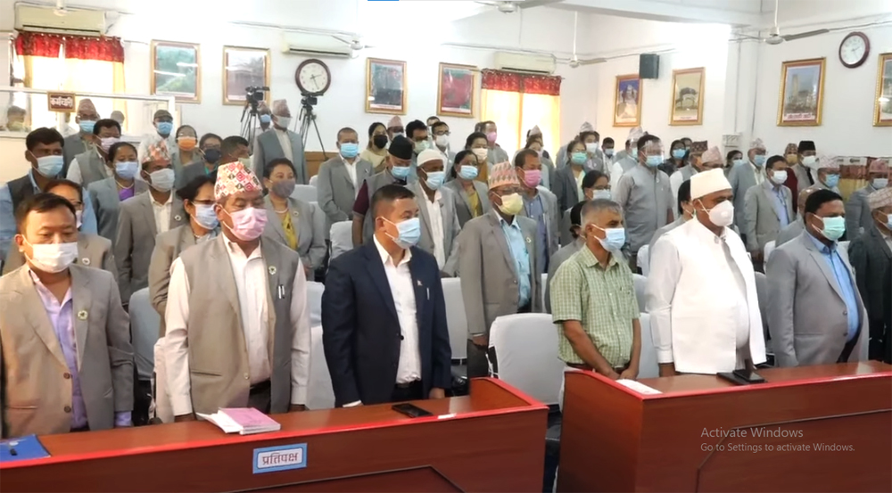 प्रदेश १ बजेट अधिवेशन : कोभिडमा सरकार नदेखिएको विपक्षीको आरोप