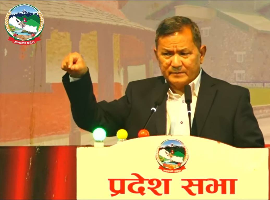 हाम्रो प्रदेशसभा मैना चरीको बथानजस्तो भयो : मुख्यमन्त्री गुरुङ