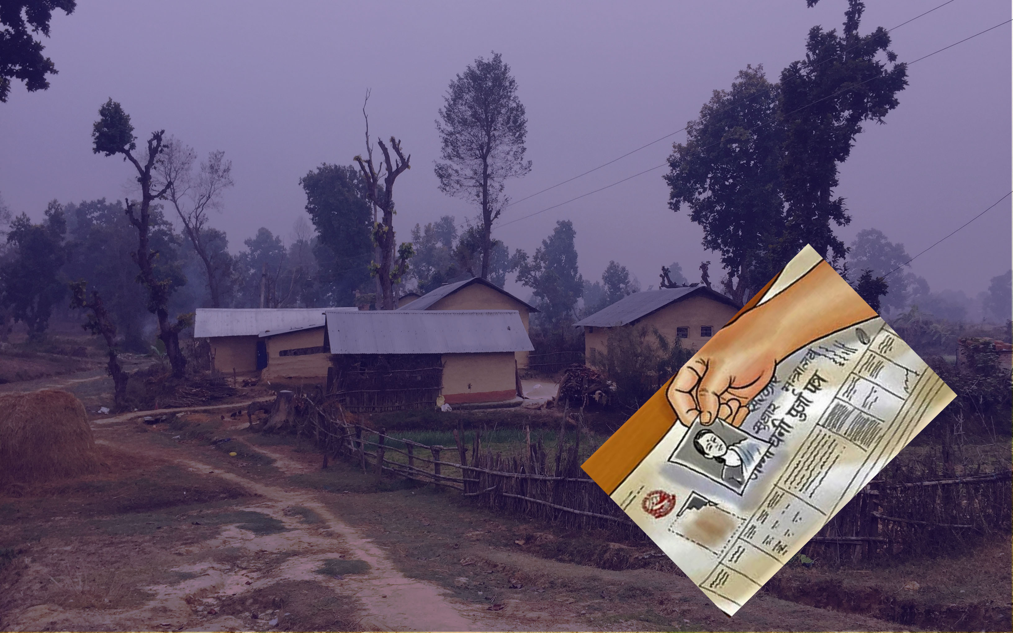 जग्गाधनी पुर्जा दिन कञ्चनपुरमा अव्यवस्थित बसोबासीको जग्गा नापजाँच गरिँदै
