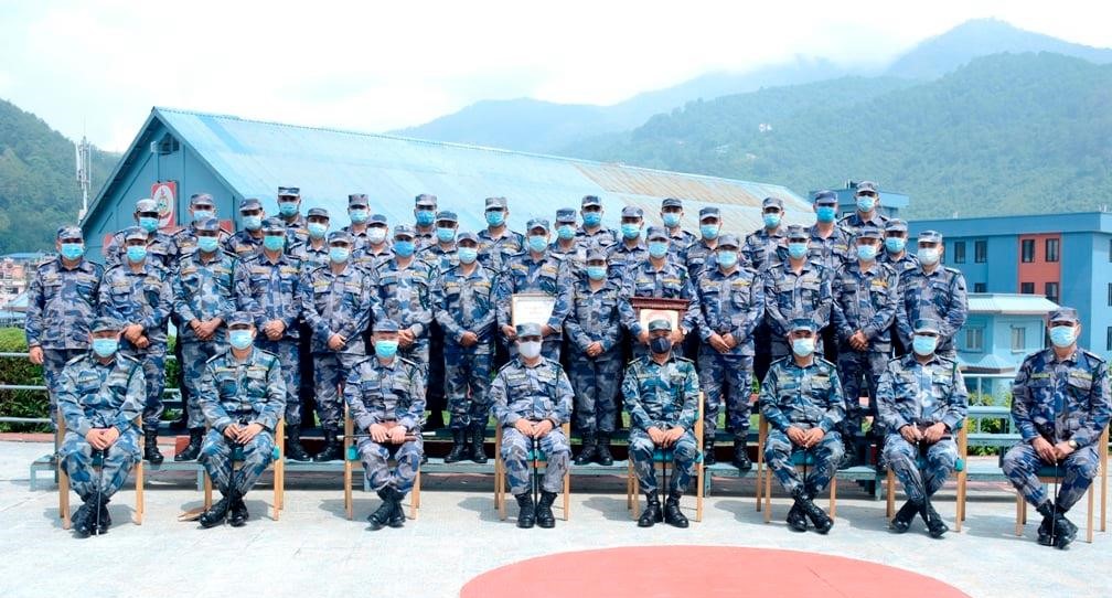 सशस्त्रको सीसीएससी तालिममा प्रहरी निरीक्षक कृष्णकुमार बस्नेत सर्वोत्कृष्ट