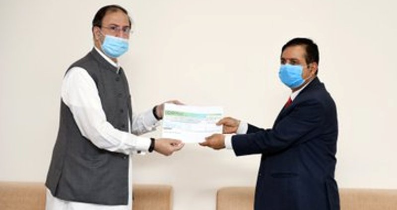 कोरोनाविरुद्ध लड्न पाकिस्तानले नेपाललाई दियो ४ करोड ३० लाख रुपैयाँ