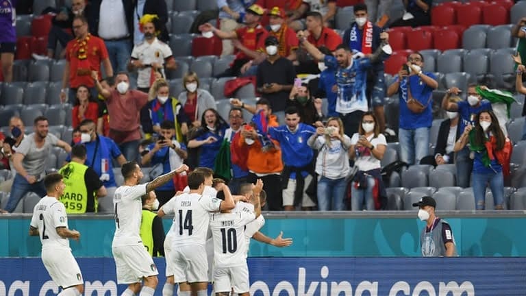 बेल्जियमलाई हराउँदै इटाली युरोकपको सेमिफाइनलमा 