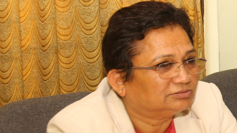 माओवादी केन्द्रकी नेतृ पम्फा भुसाललाई मातृशोक