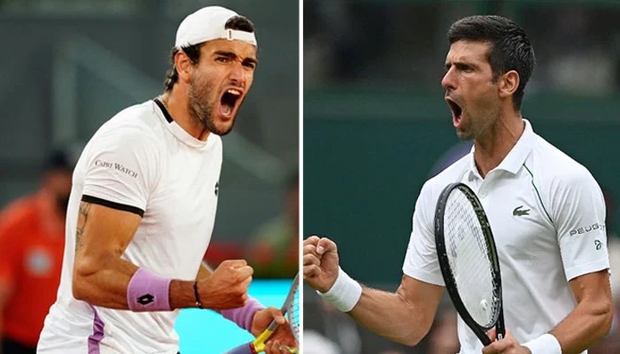 विम्बल्डनको फाइनलमा जोकाविच र बेरेट्टिनी भिड्ने