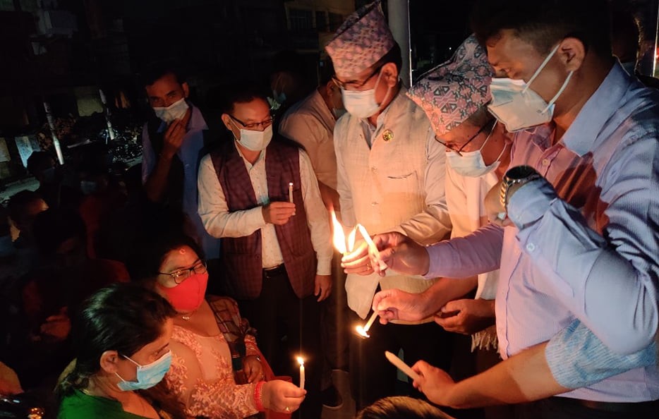 बुटवलमा दीपावली 