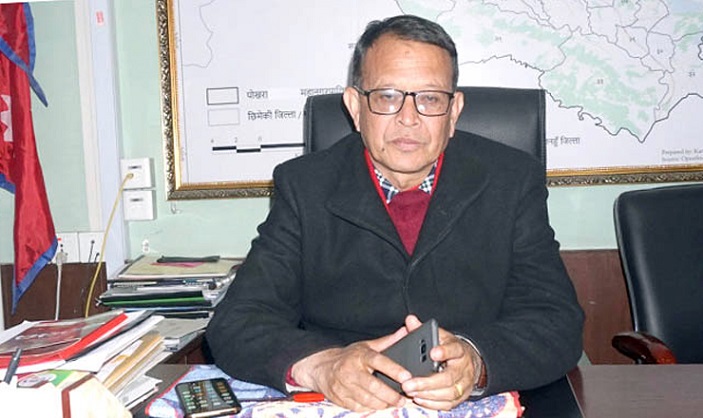 पोखराका मेयर जिसीलाई हृदयघात