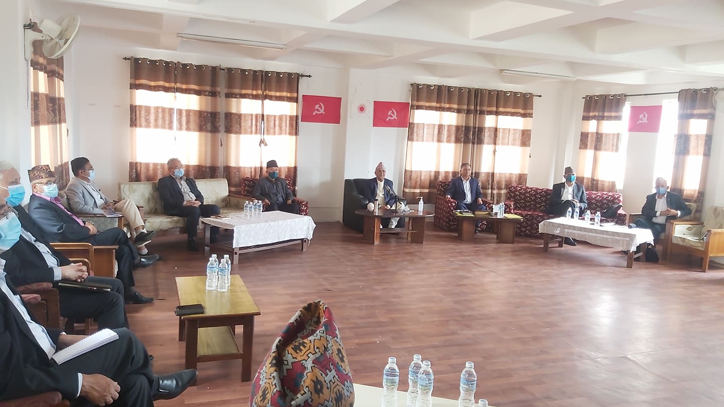 एमाले स्थायी कमिटी बैठक सुरु, माधव नेपाल अनुपस्थित