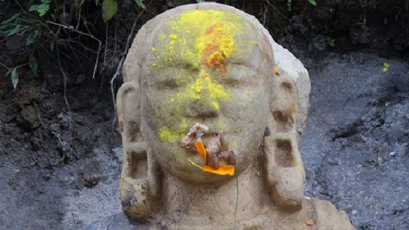 मन्दिर बनाउन जग खन्दा प्राचीन मूर्ति भेटिए