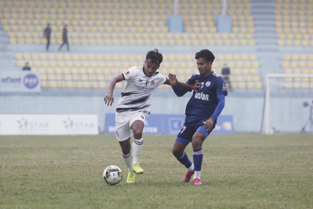 'ए' डिभिजन लिगमा सातदोबाटोको म्याराथन, जुन थ्रीस्टारलाई हराएर सुरु भयो