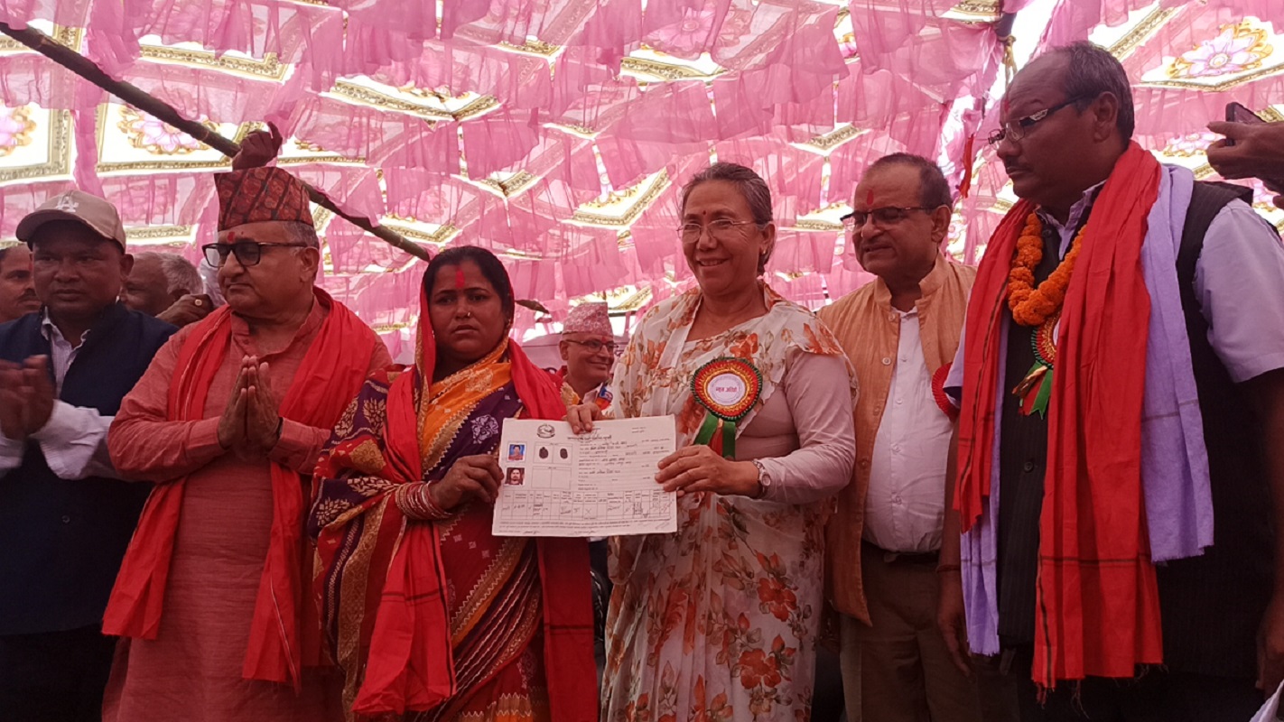 दुई वर्षमा सबैलाई जग्गा उपलब्ध हुन्छ : मन्त्री श्रेष्ठ