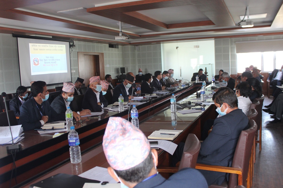 सिटिइभिटी र सामुदायिक विद्यालयको पाठ्यक्रम एउटै बनाउने तयारी