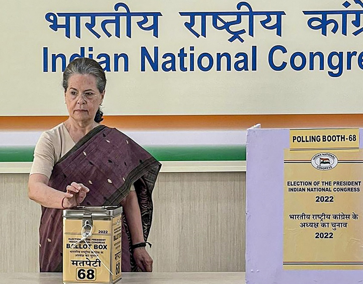 भारतीय कांग्रेसको नेतृत्व छान्न मतदान सम्पन्न, ९६ प्रतिशत मत खस्यो