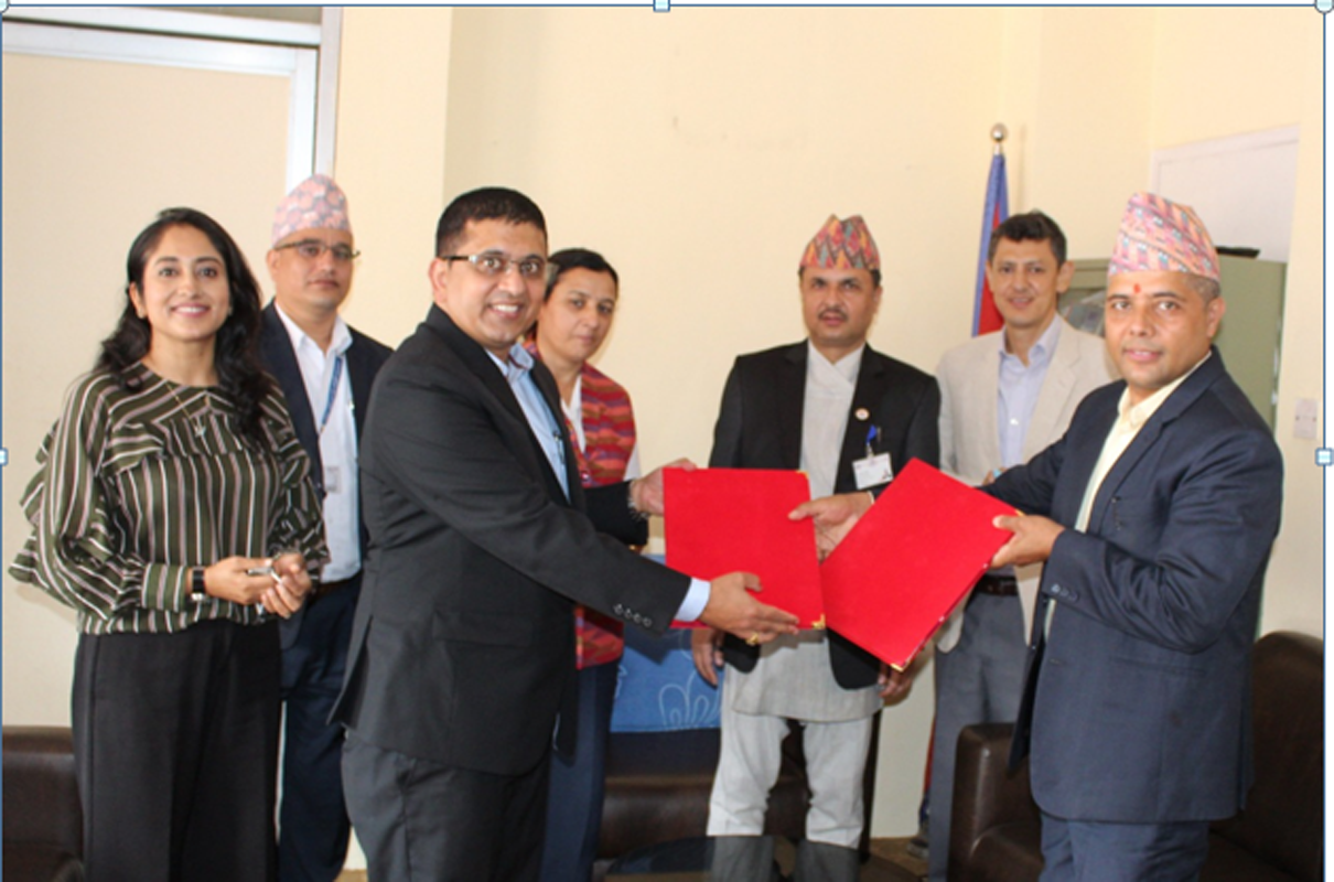 सेज र निफ्राबीच सहकार्यको सम्झौता