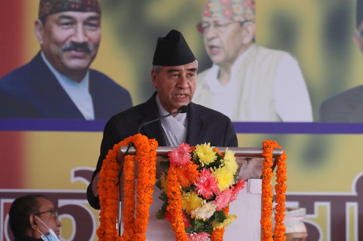 राष्ट्रिय हितको मुद्दामा सबै दल मिलेर अघि बढ्नुपर्छ : प्रधानमन्त्री देउवा