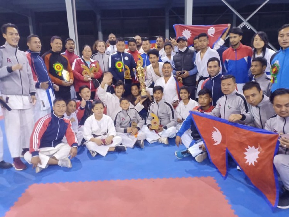 बंगलादेशमा सम्पन्न कराँतेमा नेपाललाई ४ स्वर्ण