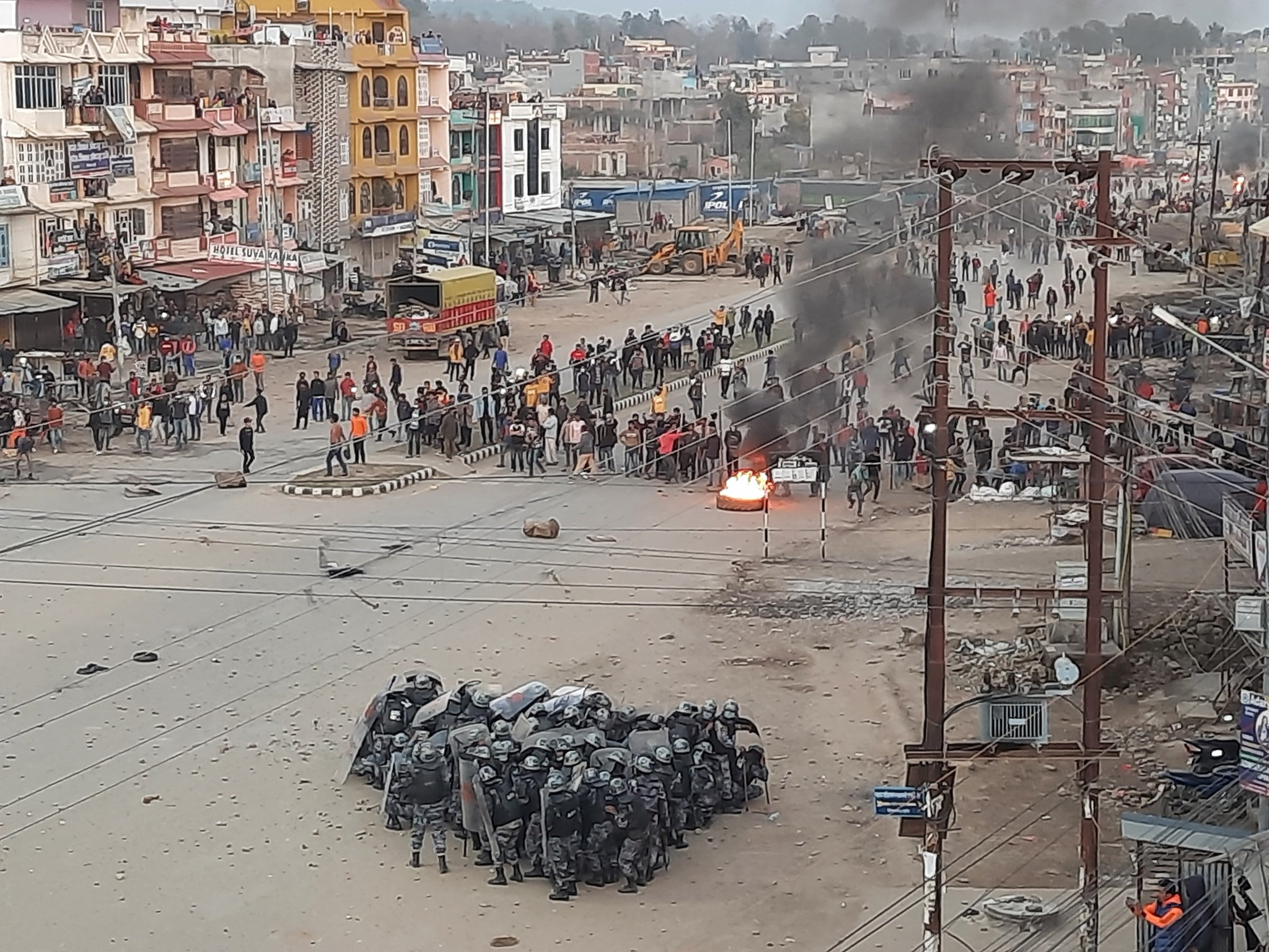 वीरेन्द्रनगर क्षेत्रमा आज साँझसम्म कर्फ्यू