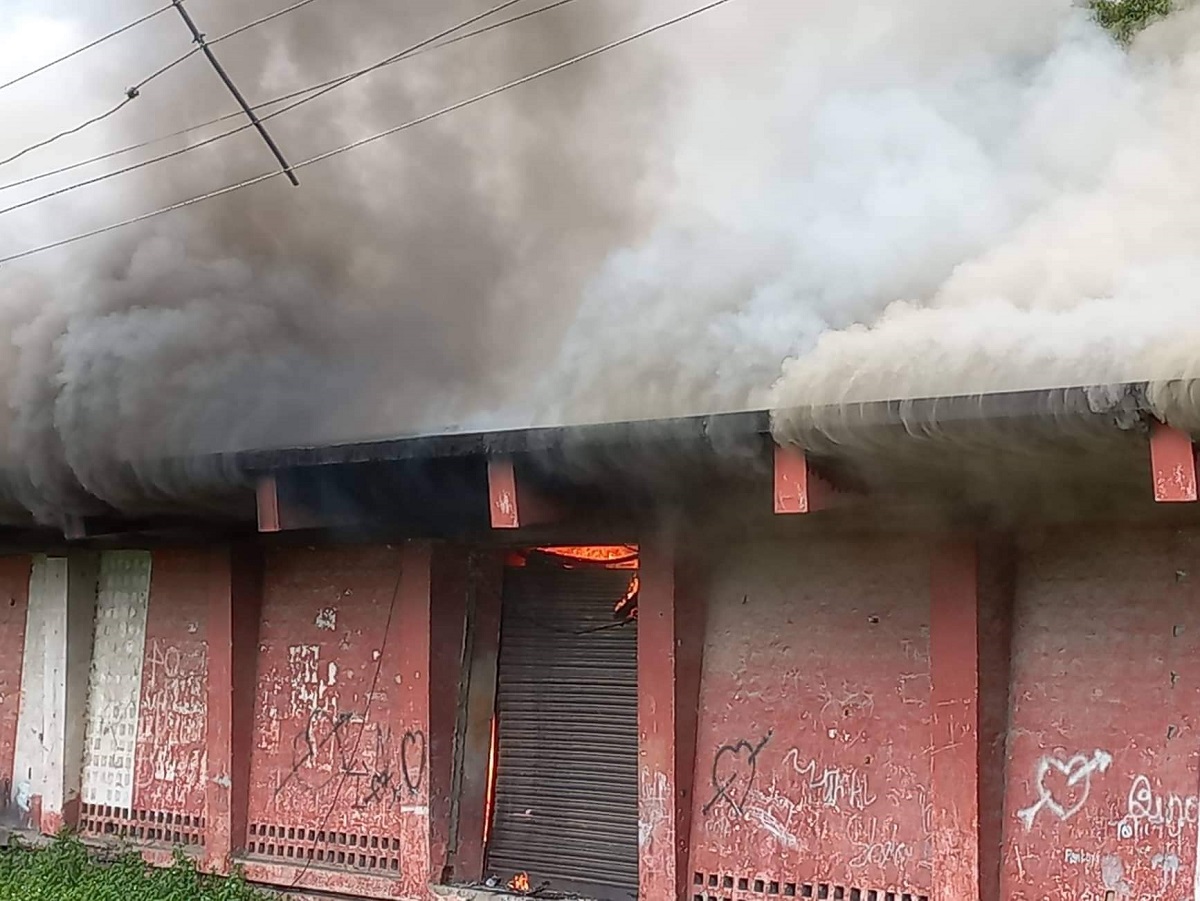 भृकुटीमण्डपस्थित गोदाममा आगलागी