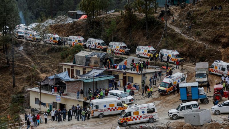 १७ दिनपछि सुरुङबाट निस्किँदा...