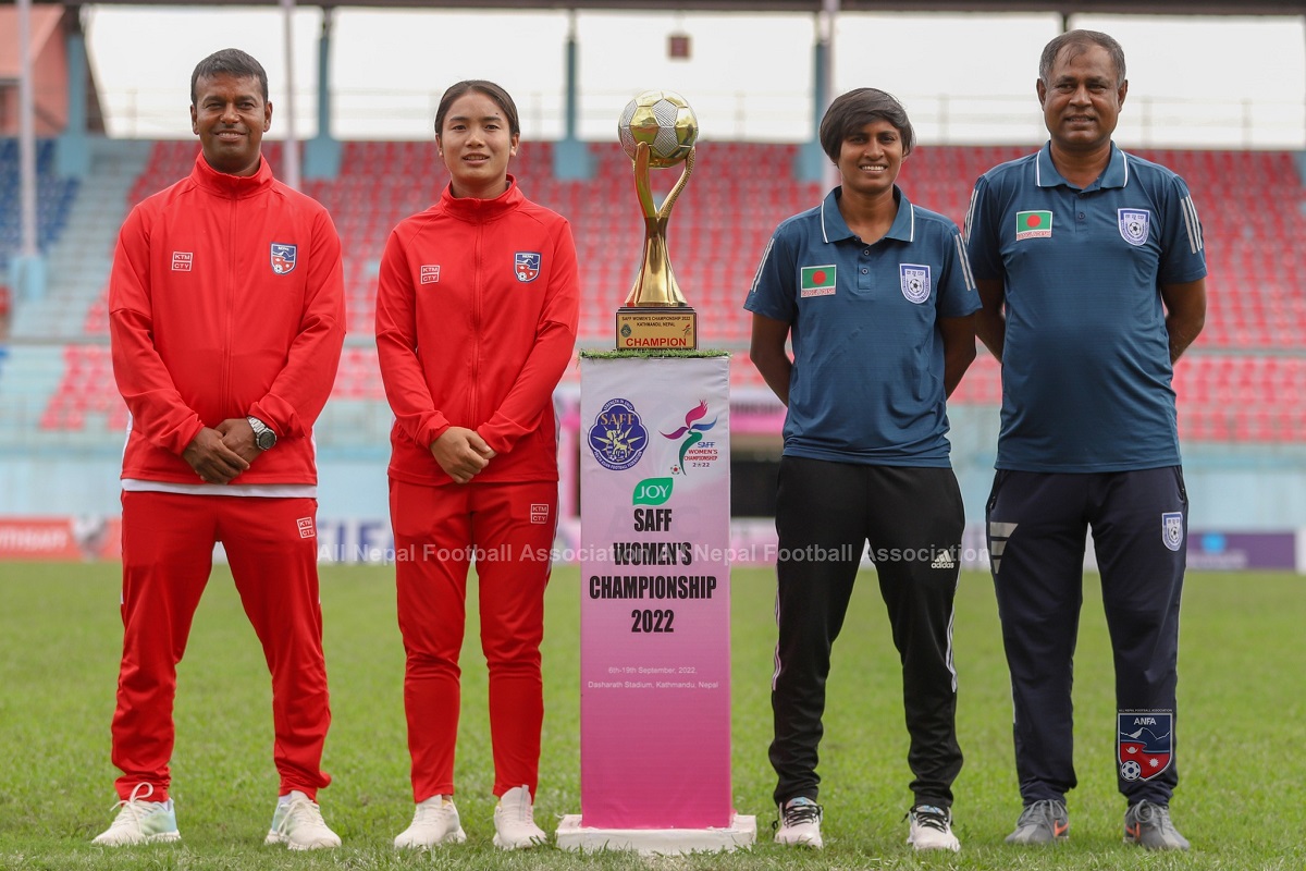 महिला साफ फाइनलमा आज नेपाल र बंगलादेश भिड्दै