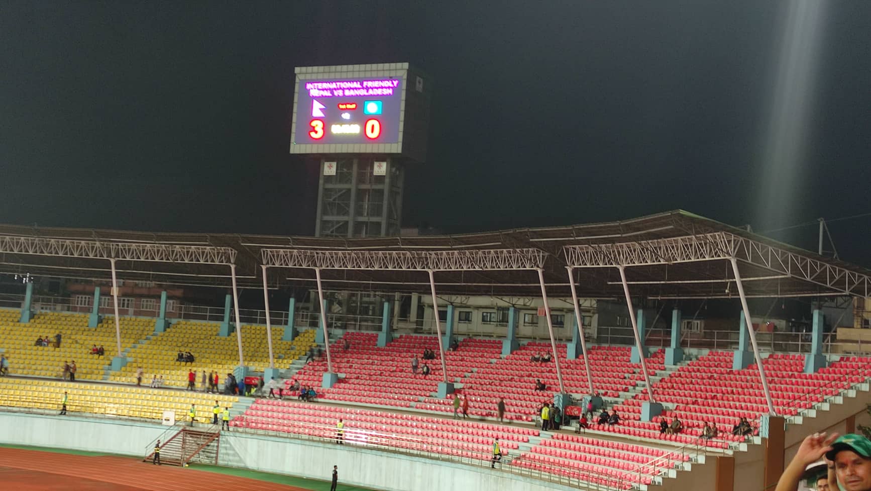 पहिलो हाफमा नेपाल ३-० ले अगाडि