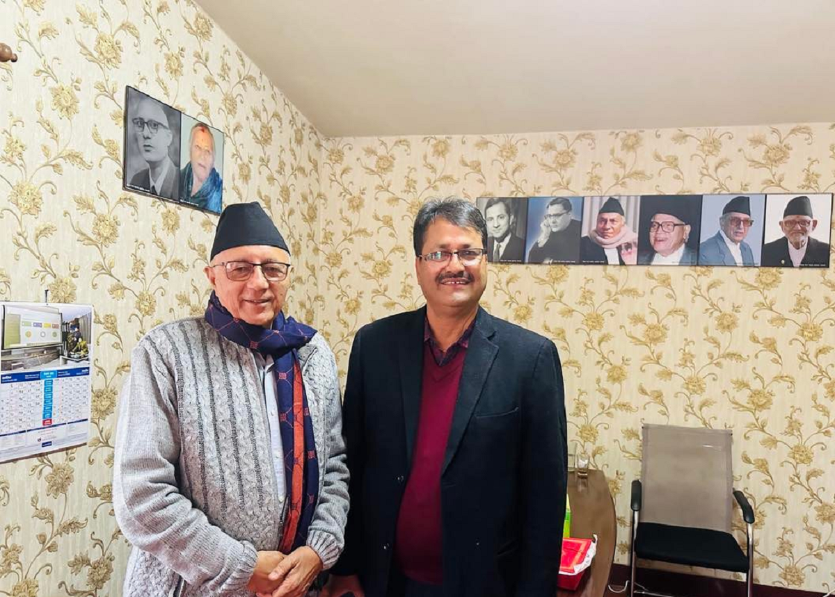 देउवाको पक्षमा माहोल बनाउँदै एनपी साउद, नेताहरु सँगको भेटवार्ता तीव्र
