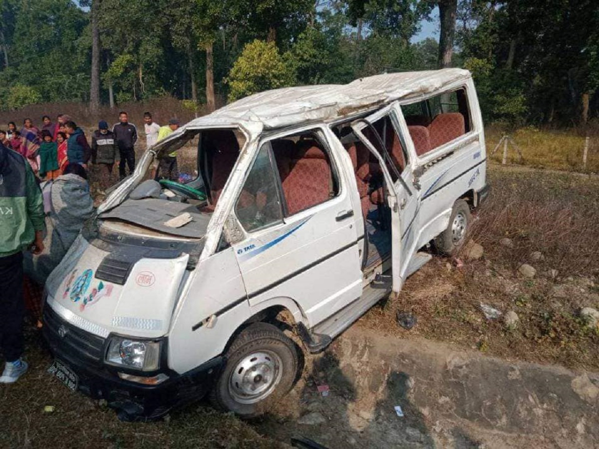 कैलालीमा हाइस दुर्घटनाका मृतक र घाइतेको पहिचान खुल्यो