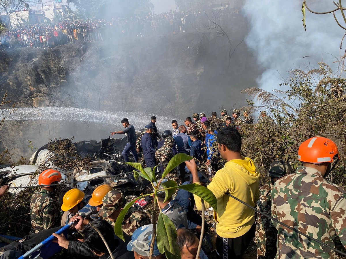 विमान दुर्घटनाप्रति अमेरिका र चीनद्वारा दुःख व्यक्त