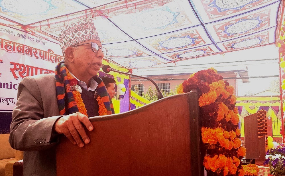 खाद्यान्नबालीमा आत्मनिर्भर बनाउन सरकार लागिपर्छ : कृषिमन्त्री भुसाल