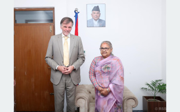 प्रधानमन्त्री कार्कीसँग जर्मनीका राजदूतको भेट