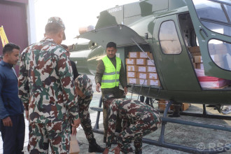 एकीकृत सुरक्षा योजनाअनुसार निर्वाचन सुरक्षा व्यवस्थापन गर्दै सेना