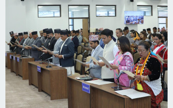 प्रतिनिधिसभा सदस्यको सपथमा जे देखियो...