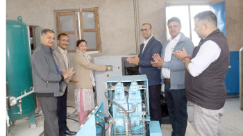 पाल्पामा बन्द रहेको अक्सिजन प्लान्ट पुनः सञ्चालन