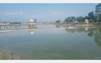प्रचारप्रसार नहुँदा ओझेलमा गौरीगाउँ ताल