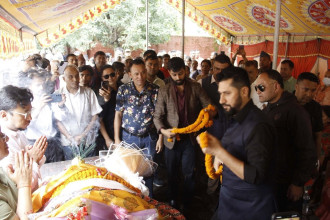 पूर्व-उपप्रधानमन्त्री गोपालमान श्रेष्ठलाई श्रद्धाञ्जली दिन सानेपामा रवि