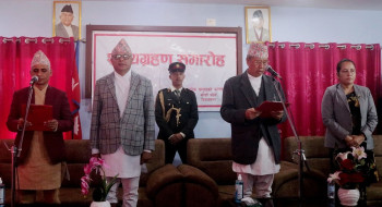 कोशी प्रदेशका मुख्यमन्त्री कार्कीले लिए शपथ, एमाले र कांग्रेसका एक-एक मन्त्री