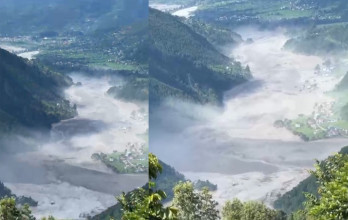 भोटेकोशीमा एक्कासी ठूलो बाढी