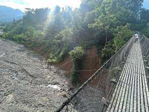 बागलुङका एक सय बढी झोलुंगे पुल प्रयोगविहीन