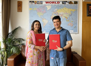 इसेवा मनि ट्रान्सफरको ब्रान्ड फेसमा स्वस्तिमा खड्का नियुक्त