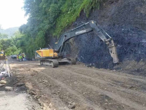 कृष्णभीरमा वैकल्पिक सडक निर्माणको काम तीव्र