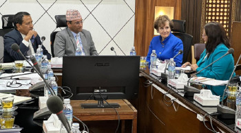 एमसीसीका सीईओसँग उर्जामन्त्रीले भने - परियोजना समयमै सम्पन्‍न गर्न कुनै कसर बाँकी राख्दैनौं 