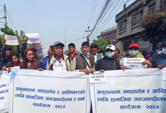 काम नगर्ने नेताहरुलाई ढ्यांग्रो ठटाएर लखेटिने महावीर पुनको चेतावनी