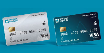 एनएमबी बैंकले सार्वजनिकगर्‍यो नयाँ भिसा प्लाटिनम डेबिट कार्ड