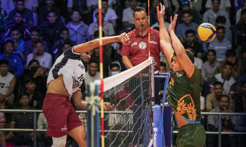 सगरमाथा स्मासर्सको लगातार दोस्रो जित, खप्तड फाल्कन्स सोझो सेटमा पराजित
