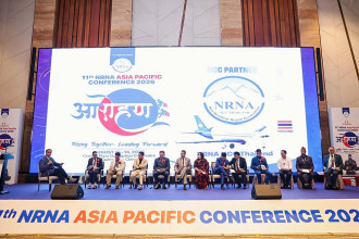 नेपाली श्रमिकका लागि विदेशमा सेल्टर हाउस स्थापना गर्न एनआरएनएको आग्रह