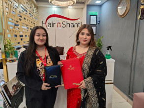 एनआईसी एशिया बैंकका ग्राहकले 'हेयर एण्ड शान्ति युनिसेक्स सैलुन' मा १० प्रतिशत छुट पाउने