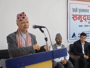 चित्रकला र पुस्तकालय एकापसमा परिपूरक : मन्त्री पन्त