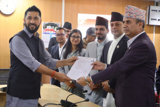 सभामुखमा रास्वपा उपसभापति अर्यालको उम्मेदवारी दर्ता