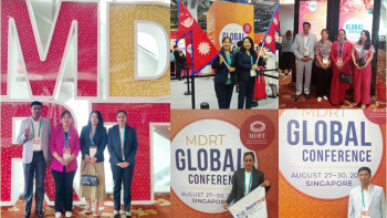 नेपाल लाइफका चार अभिकर्ता एमडीआरटी ग्लोबल सम्मेलनमा सहभागी
